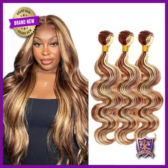 Human Hair Body Wave Extensions 3 Bundles 100g Each Unprocessed Brazilian Virgin main image 4